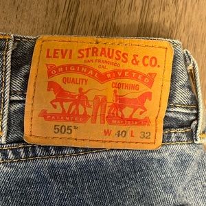 Levi’s 505 jeans